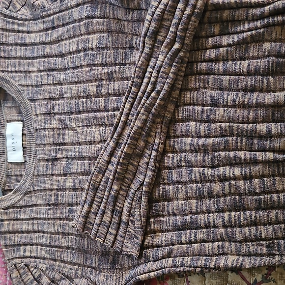 DISSH Lottie Moss Marble Crop Top Size Small - Picture 5 of 6